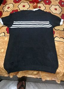 Men's Black Striped T-Shirt