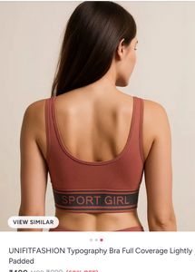 Comfortable Sport Girl Sports Bra