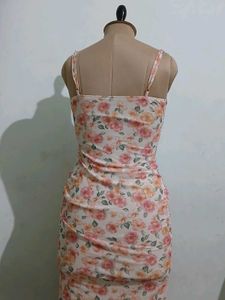 Floral Print Midi Dress