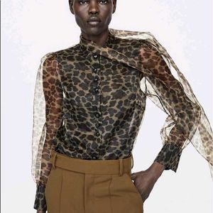 Organza Top Bust 38