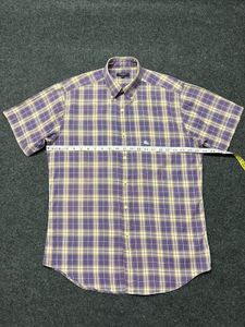 Burberry Plaid Button-Up Shirt