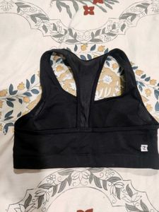 Decathlon Black Sports Bra