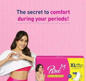 Paree Soft And Rash Free Xl Sanitary Pads 40