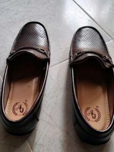 Brown Leather Loafers