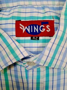 Wings Brand Men Shirt Size 42