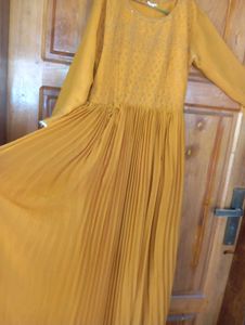 Elegant Mustard churidar Dress