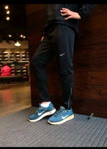 Nike Zipper Track Pants Dry-Fit SlimFit Gym Lower