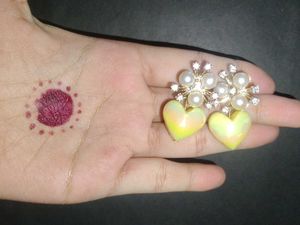 Heart & Pearl Earrings
