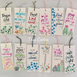 Handmade Inspirational Bookmarks