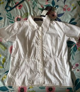 stylecast Short Sleeve Button-Up Shirt