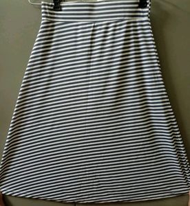 Blue Stripped Skirts