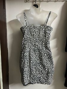 Leopard Print Mini Dress