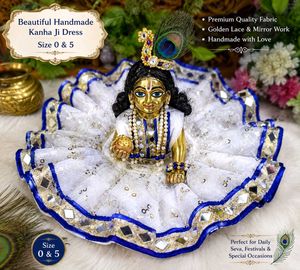 Handmade Kanha Ji Dress ✨