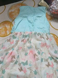 Girls Barbie Butterfly Dress