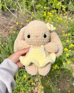 Handmade Crochet Bunny Plush