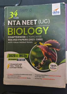Nta neet biology chapter wise question book