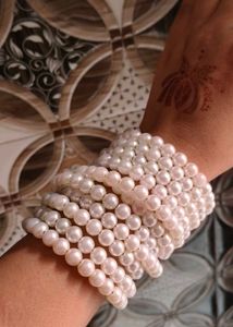 Stackable Pearl Bracelets