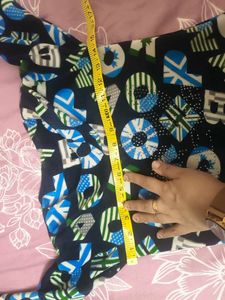 Graphic Print Fleece Top for 4-6 year girl