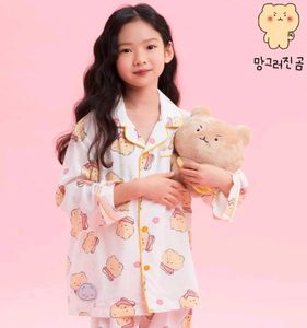 Spao mangled bear long  sleeve  pajama