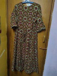 Rajasthani style Anarkali Embroidered Kurta