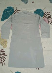 Men's Grey Kurta Set