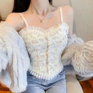 Floral Lace Cami Top