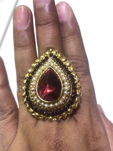 Earrings,saree Pin, Rings