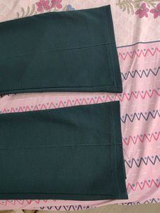 Dark Green Flared Pants