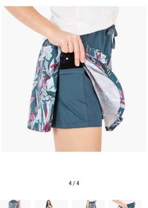 Floral Print Skort