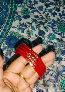 Set of Red Bangles
