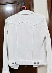 Classic White Denim Jacket
