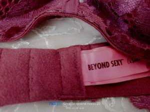 Burgundy Lace Bra &amp; Panty Set