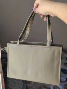 Chic Taupe Handbag