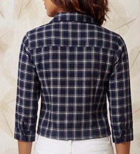 Cozy Plaid "Everything Is Possible" Top