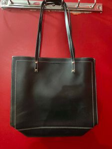 Classic Black Tote Bag