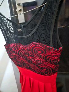 Lace Detail Party Dress