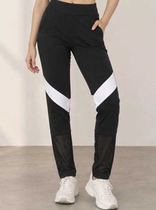 Stylish Black &amp; White track pants leggings
