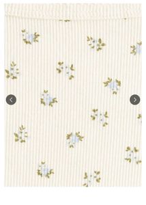 Cute Floral Print Square Neck Top