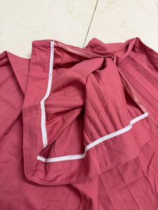 Pleated Midi Skirt