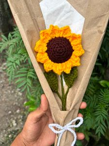🌻Aesthetic Crochet Single Bouquet ✨