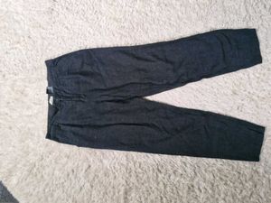 Dark Wash Trousers