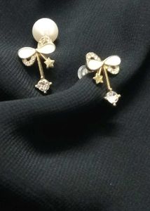 beautiful butterfly earring