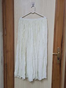 silk dress with plazzo