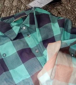 Checkered Long Sleeve loose fit shirt
