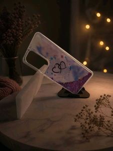 Sparkling Glitter Heart Phone Case