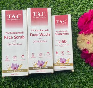 T.A.C Kumkumadi Face Care Kit And Combo