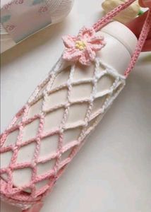Handmade Crochet Water Bottle Holder
