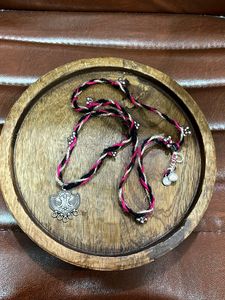 Bohemian Braided Necklace with Pendant