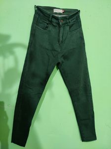 Dark green jeans(high waist)