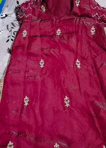 Embroidered Palazzo Pants